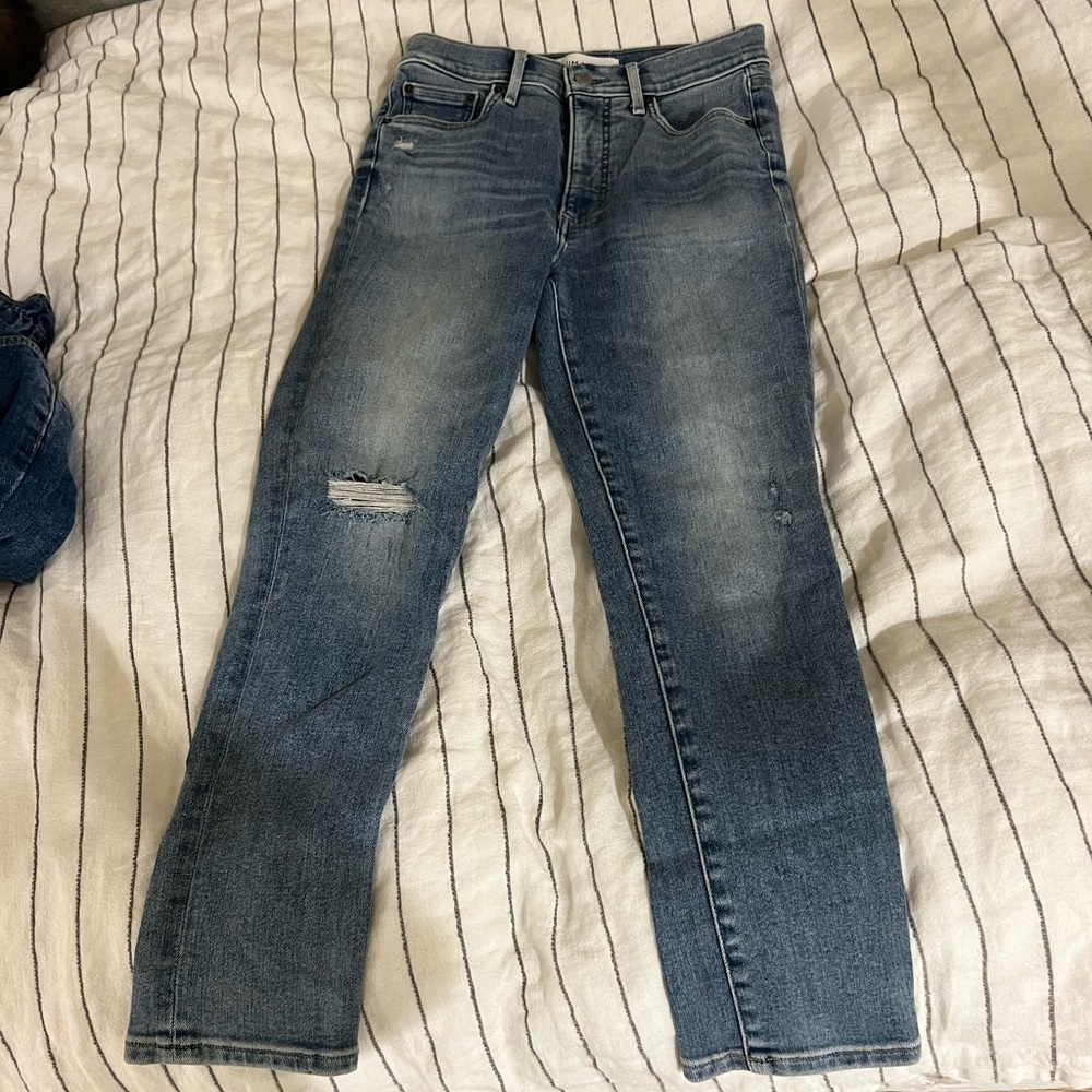 Lola high rise skinny crop